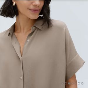 Everlane Silk Square Shirt